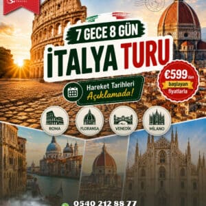7 Gece 8 Gün İTALYA TURU
