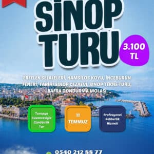 SİNOP TURU Karadeniz’in en güzel şehirlerinden birini keşfetmeye hazır mısın?